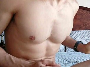 Jerking Off Big Cock, Playing With Foreskin, Handjob To Cum