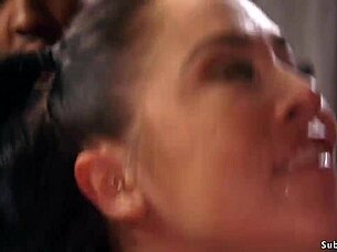 interracial gangbang for hairy beauty?