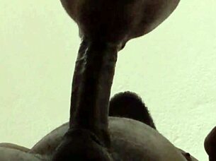 he kept cumming on my ass while i sucked and swallowed the big load in pov