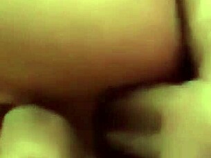 Watch the married woman take double penetration from two friends while her husband watches her tight pussy and ass.