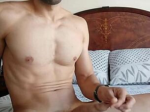 Jerking Off Big Cock, Playing With Foreskin, Handjob To Cum