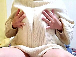 married asian milf indulges in nasty pussy play for raw pleasure