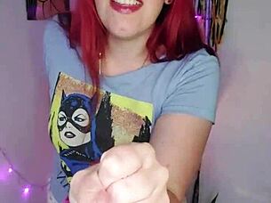 夫が赤毛女王にオベイしてアマチュアセッション！