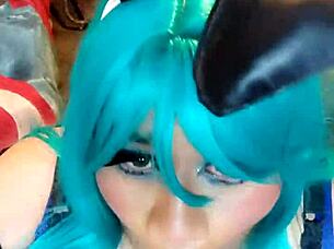 soy una conejita muy traviesa pt3 riding cowgirl with big tits!