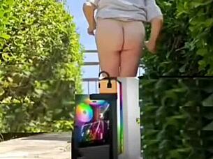 zea812 posts homemade crossdressing update with trans beauty