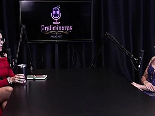 Best Moments Of Annie Clementine In Preliminares Podcast With Bia Hot - Part 3.