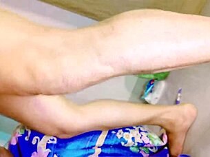 uttaran20 - intense threesome ffm, the petite 18+ moans during wet fucking.