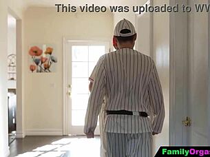 girls play with their dads in family orgy