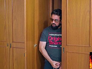 horny guy can't resist fucking redhead milf