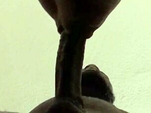 he kept cumming on my ass while i sucked and swallowed the big load in pov