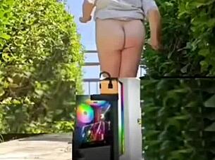 zea812 posts homemade crossdressing update with trans beauty