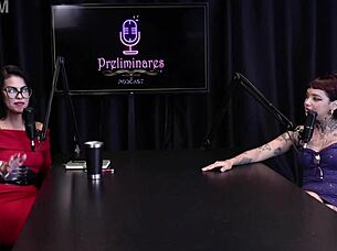 Best Moments Of Annie Clementine In Preliminares Podcast With Bia Hot - Part 3.