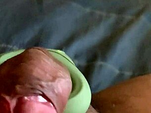 yoga workout with ass grinding on big balloon in gym