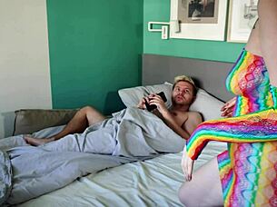 stepbro finally gets to pound me hard, no mercy, i mean it!