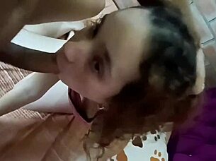 follando el co�o de mi hermanastra con la punta de mi polla -porno en espanol