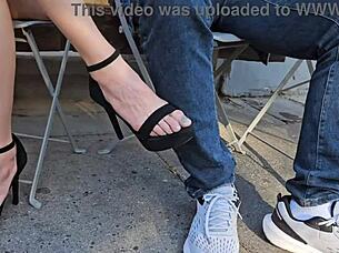 swingers date turns rough with vanessa hillz taking 3 guys in dp atm gagging spanking and swallowing cum