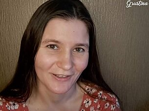 I'm your loving Russian GF sucking dick