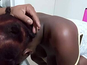 Latina babe teasing with striptease and big tits.