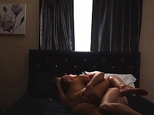 they have passionate sex and hard orgasm