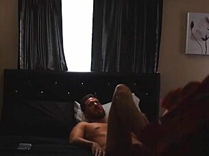 they have passionate sex and hard orgasm