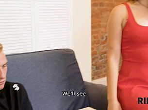 guy prefers banging redhead over twister with rimjob fun