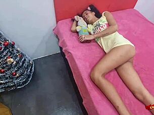 Minha Enteada Me Deu O Cuzinho Escondido No Natal