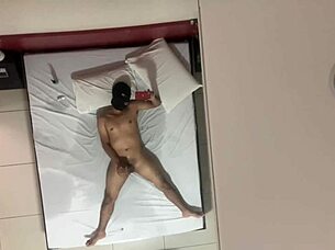 Big Tits Brunette Gets Handjob on Pussy and Ass