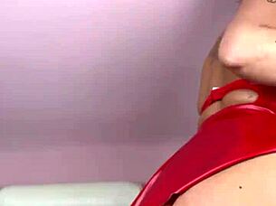 in this femdom fantasy, you're my chastity slut getting jerk off instructions from mommy