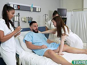 Pretty Brunettes Lexi Layo And Loren Minardi Try FISTING Experience