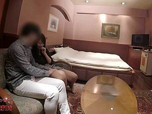 Asian babe next door teases in uncensored Japanese action.