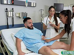 Pretty Brunettes Lexi Layo And Loren Minardi Try FISTING Experience