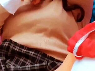 i'm fuckin this mexican school girl's tight big ass so hard n she's screamin