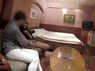 Asian babe next door teases in uncensored Japanese action.