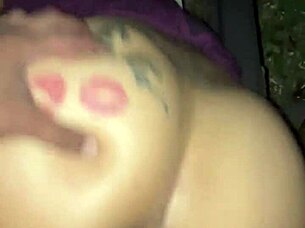 Why suck my cock outside, step-sister?