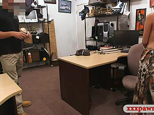 booby slut slammed by pervert pawn dude with monster cock in pov 😈