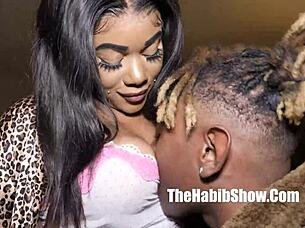 jordyn winters takes her first big black cock in the hood