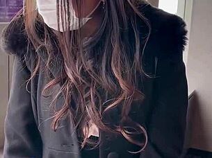 人生初遠隔バイブデート ぐちょぐちょに濡れて我慢できず健全デート中断