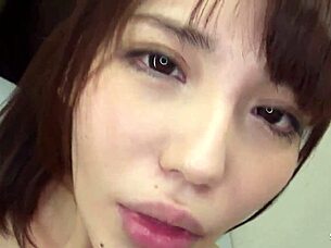 Tiny japanese teen seduces old guy in roleplay