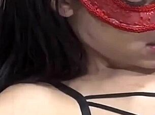 Look at this beautiful young latina couple. The cute girl is giving kisses to her athletic friend