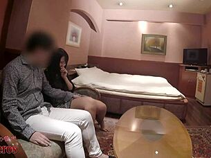 Asian babe next door teases in uncensored Japanese action.