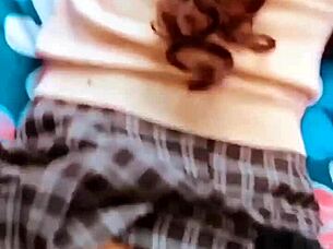 i'm fuckin this mexican school girl's tight big ass so hard n she's screamin