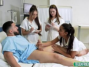 Pretty Brunettes Lexi Layo And Loren Minardi Try FISTING Experience