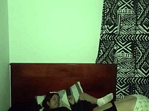 Real Latina Bisexual Encounter With Girlfriend In Stepmother's Home