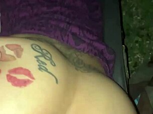 Why suck my cock outside, step-sister?