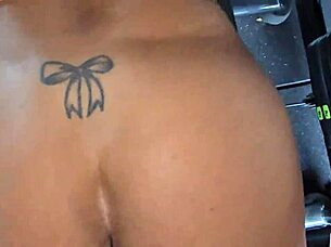 i fucked the hot brunette kel macettare at the condo gym