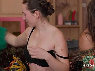 Can you handle this hot amateur lesbian compilation?