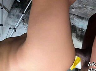 She says, 'He fucks everyone but me, so I'm getting revenge by giving my big Brazilian ass in anal sex.'