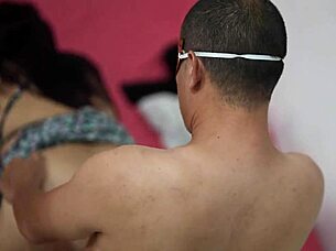 Electrical engineer fucks housewife intensely in doggystyle with monster cock