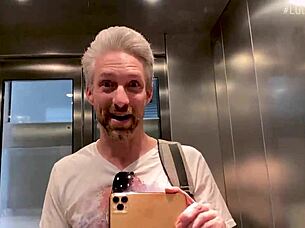 young tiny italian teen deepthroats huge cock in hotel room with facial 😈💦