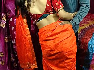 i'm your cute saree bhabhi, devar, fuck my big ass hard after that ice massage